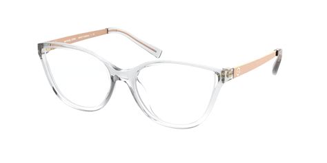 clear frame Michael Kors glasses